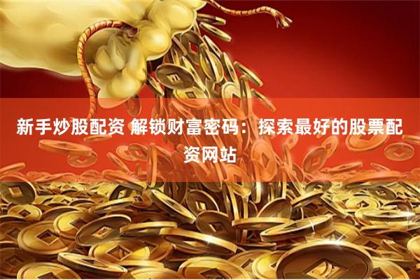 新手炒股配资 解锁财富密码：探索最好的股票配资网站